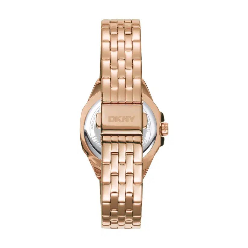 DKNY Women's Rose Gold Watch – Crystal Bezel 