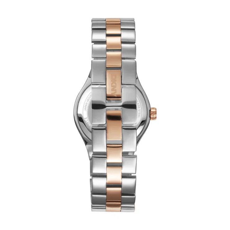 DKNY Rose Gold & Silver Women's Watch