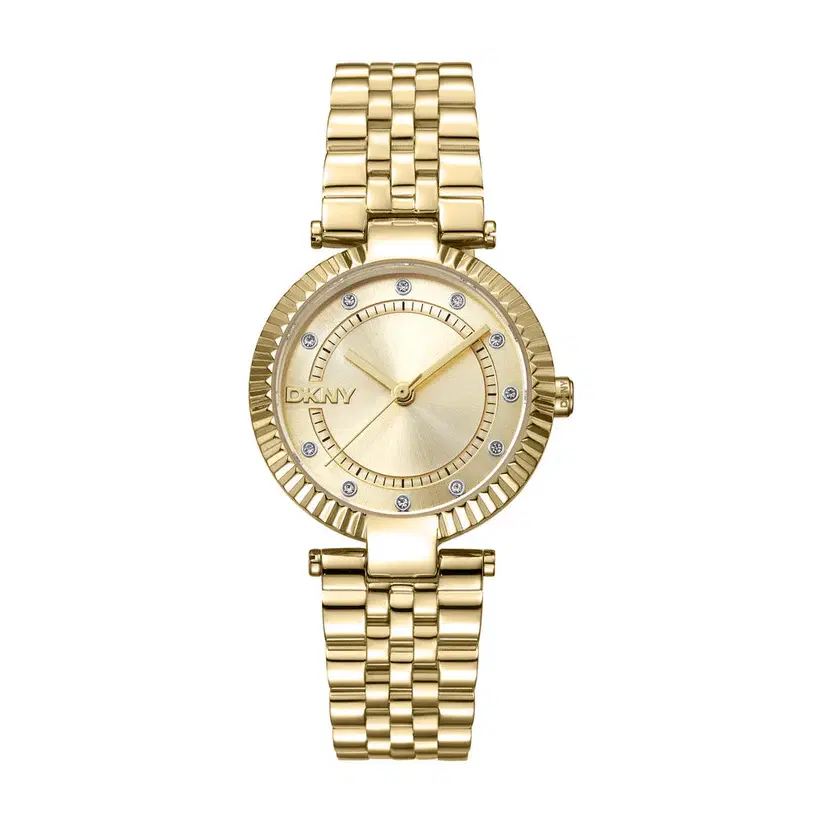 DKNY Essential Ladies Watch Gold Tone Stainless Steel