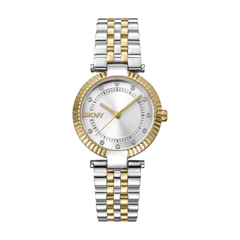DKNY Essential Ladies Watch Two-Tone Stainless Steel