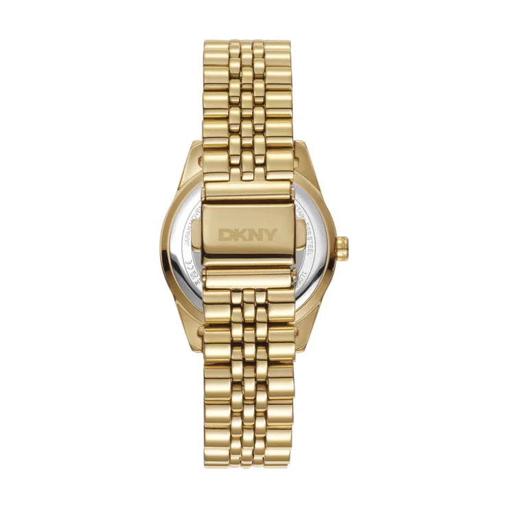 DKNY Parsons Ladies Watch Gold Tone Stainless Steel