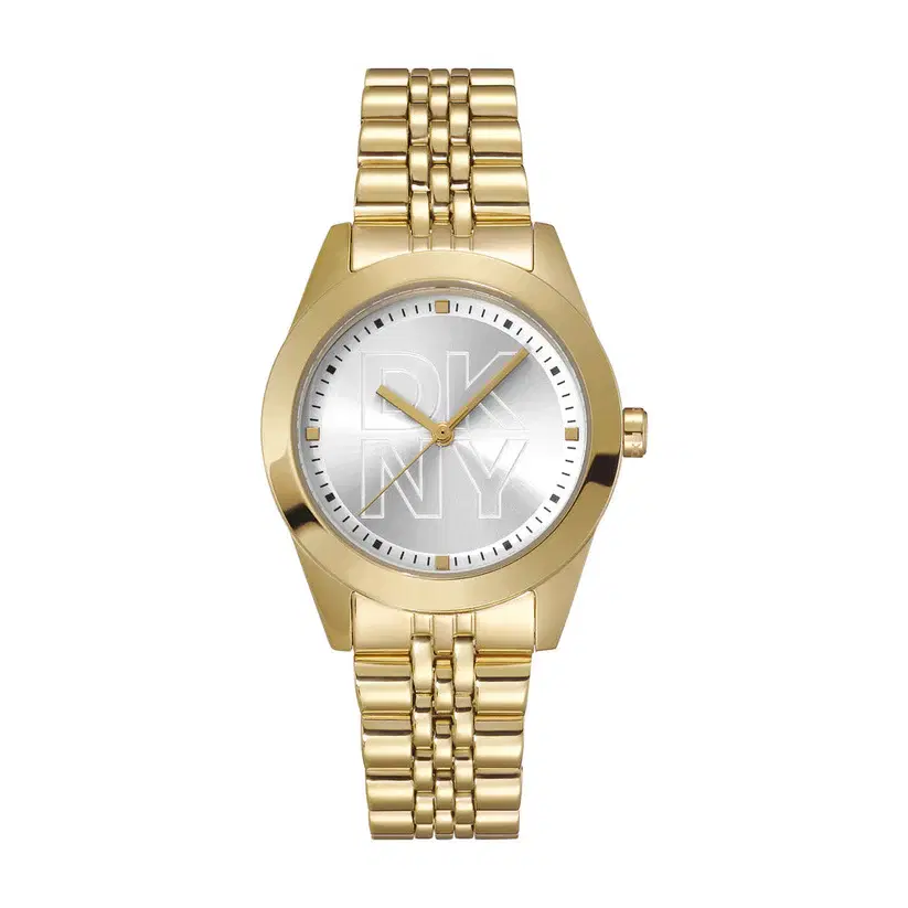 DKNY Parsons Ladies Watch Gold Tone Stainless Steel