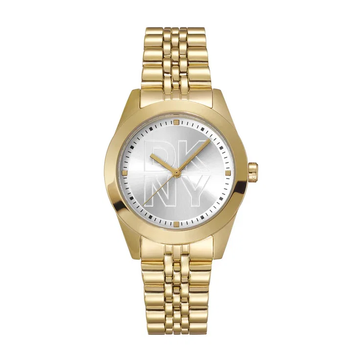 DKNY Parsons Ladies Watch Gold Tone Stainless Steel