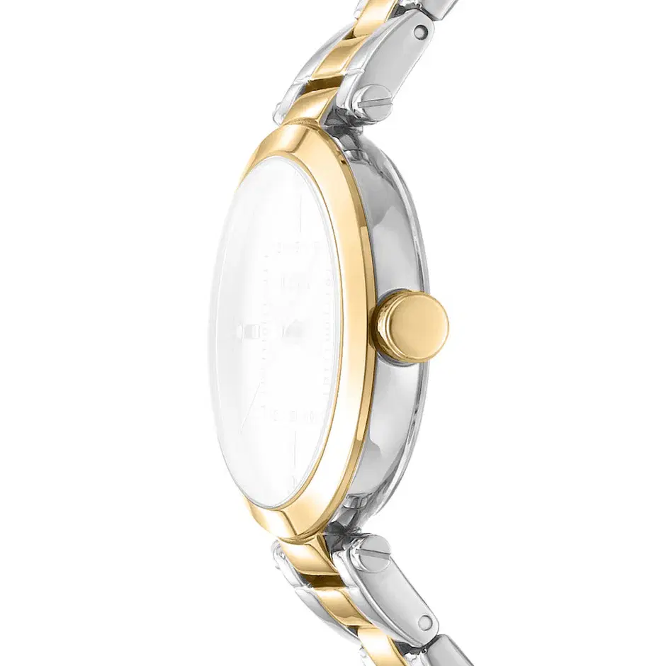 DKNY Women Two Tone Stainless Steel Watch