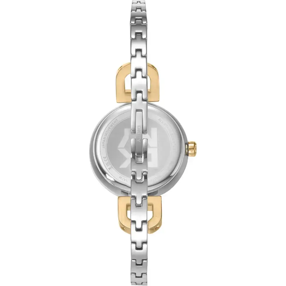 DKNY Women's Open Link Two-Tone Steel Bracelet Watch