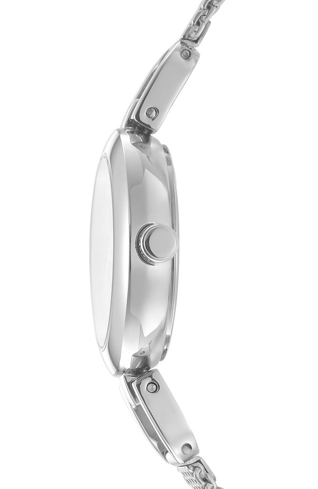 DKNY Women's Milanese Silver Steel Bracelet Watch