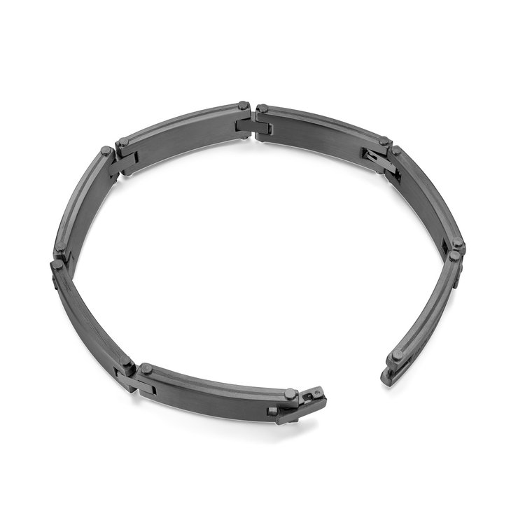 Ducati Corse Bracelet For Men Steel Black , Grey
