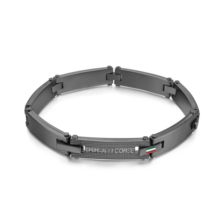 Ducati Speciale Men Bracelet Ip Black