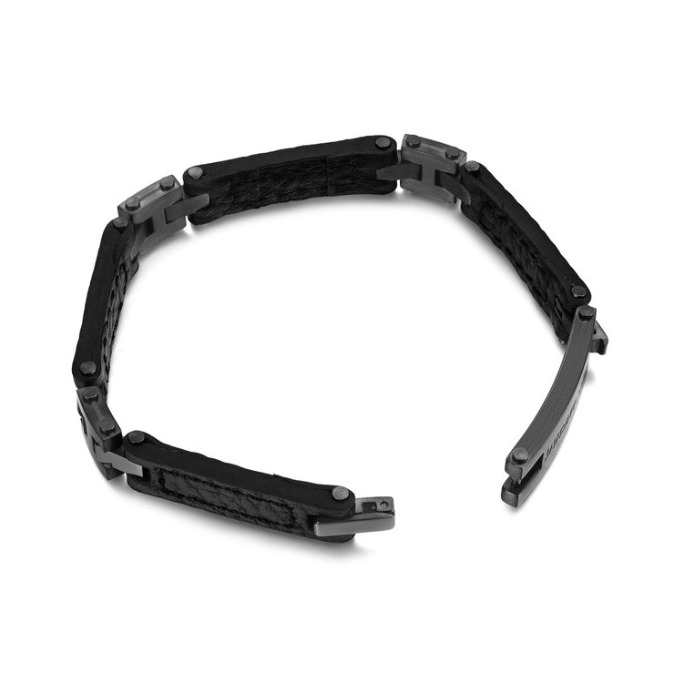 Ducati Corse Bracelet For Men Steel Black , Silver