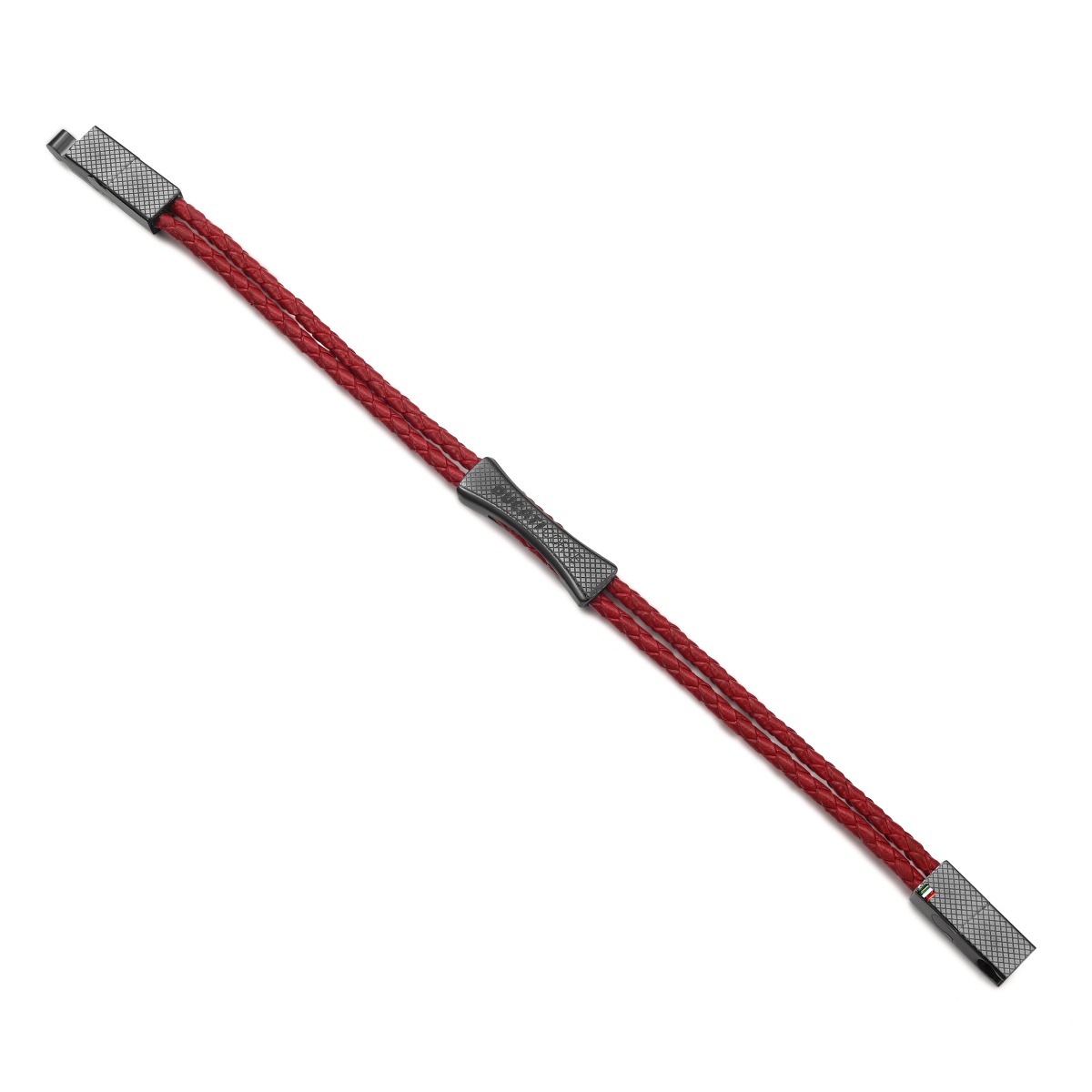 Ducati Successo Men Bracelet Leather Red