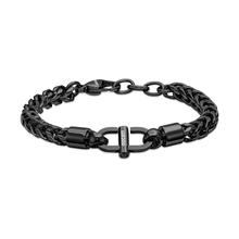 Ducati TUONO Black Stainless Steel Chain Bracelet for Men
