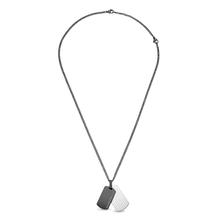 سلسال اوريجل من دوكاتى للرجال استيل لون معدنى وفضى 