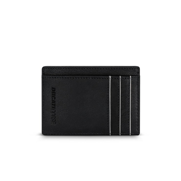 Ducati STILE card holder 2cc with black leather