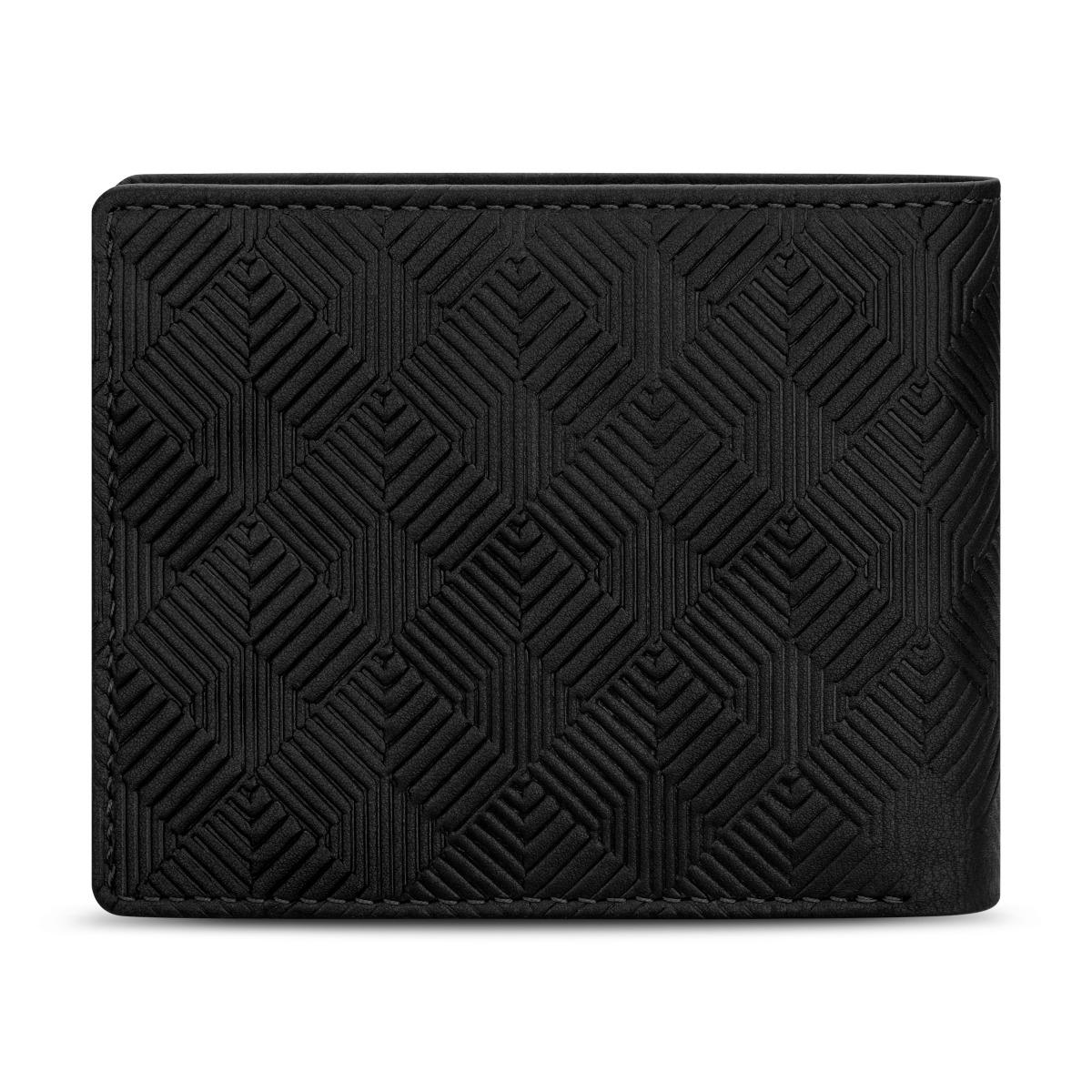 Ducati TECTONIC wallet for men 8cc black leather 