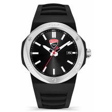 Ducati Corse Watch For Men Black Silicone Strap 