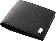 Dunhill wallet for men 12cc black leather 
