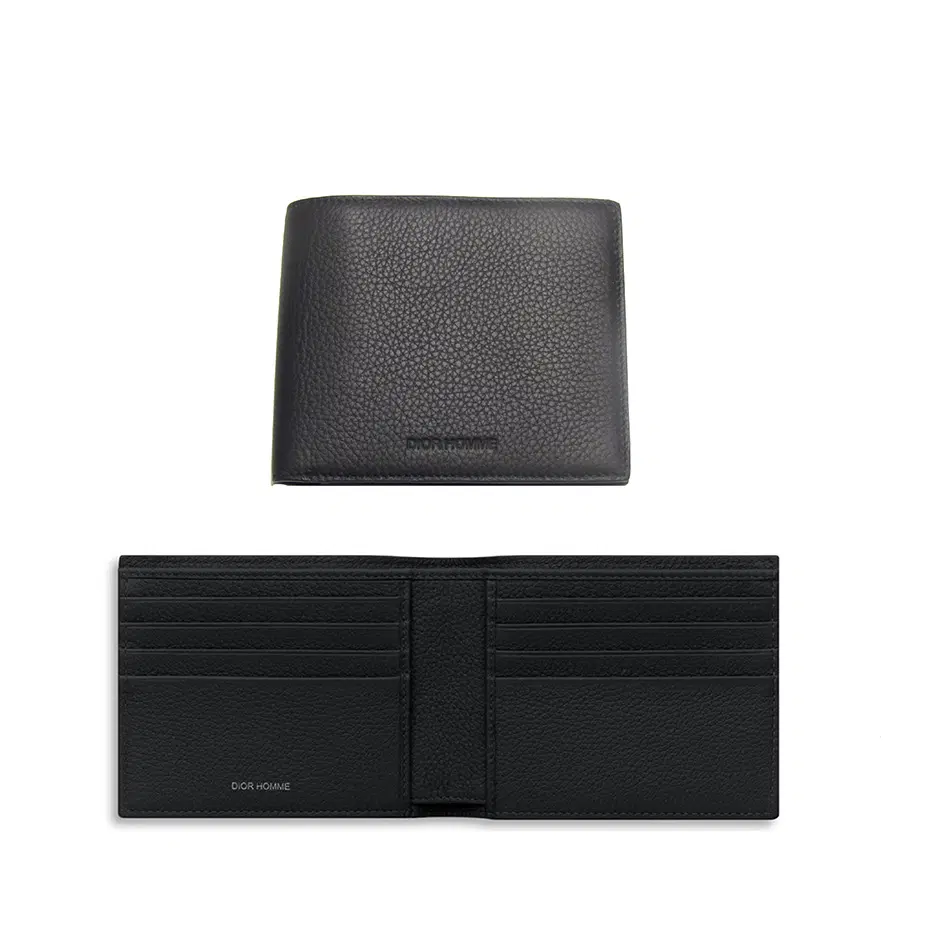 Dior leather Black wallet