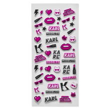 Karl Lagerfeld -Puffer Stickers
