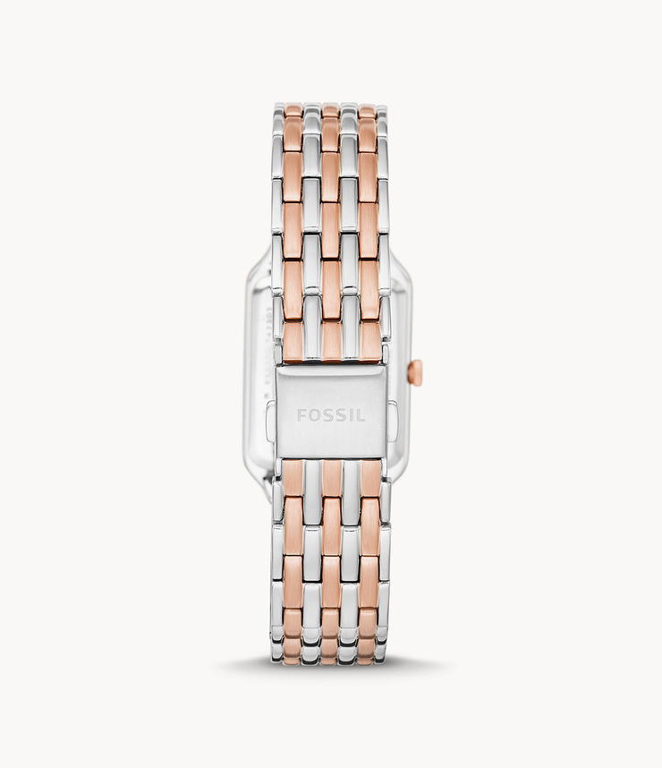 Fossil Raquel Three-Hand Date Rose Gold-Tone - Steel Watch