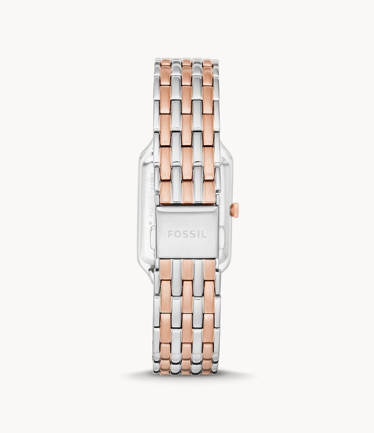 Fossil Raquel Three-Hand Date Rose Gold-Tone - Steel Watch
