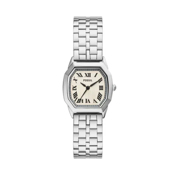 Fossil Women Harlow Silver Stainless Steel Watch