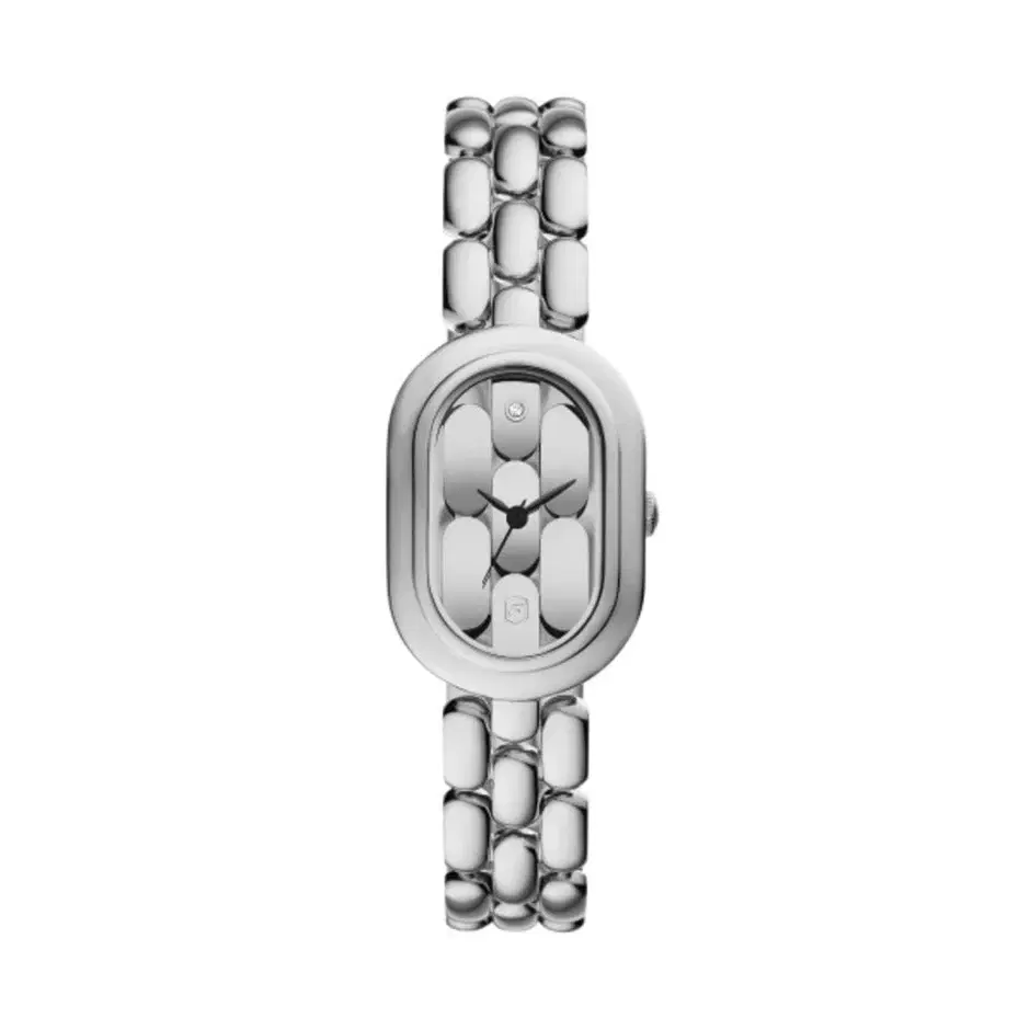Fossil Women Sloan Silver Stainless Steel Watch