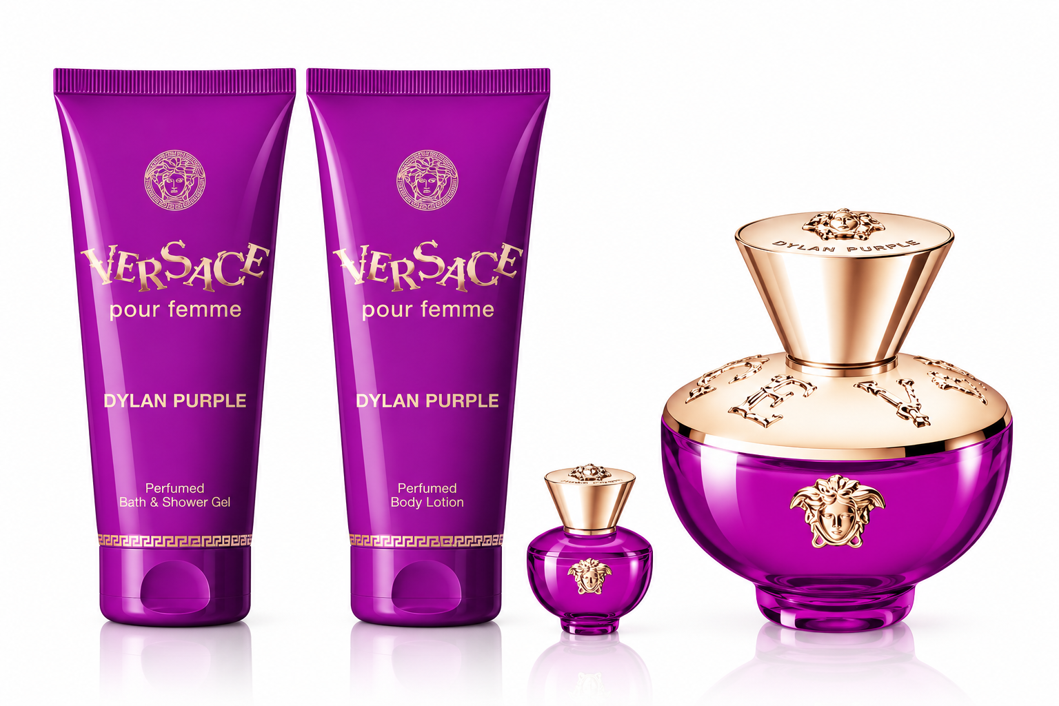 新品未使用　Versace Dylan Purple 100mlセット Versace Dylan Purple Edp 100Ml Gift Set | Paris Gallery