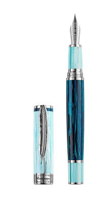Montegrappa Wild Arctic Fountain Pen, Blue, Limited Edition