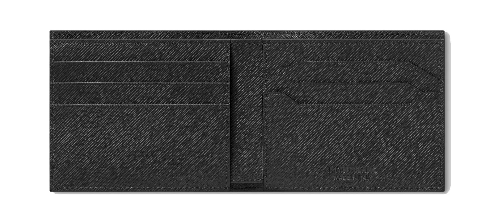 Montblanc Sartorial wallet 6cc black leather 