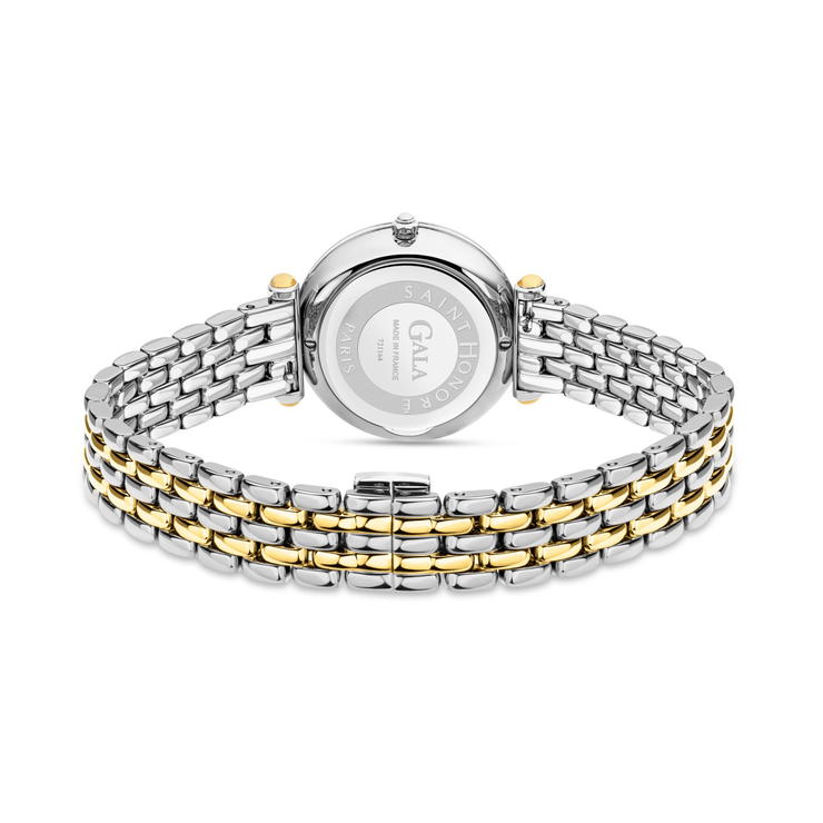 Saint Honore Women's Two-Tone Watch with Mother-of-Pearl