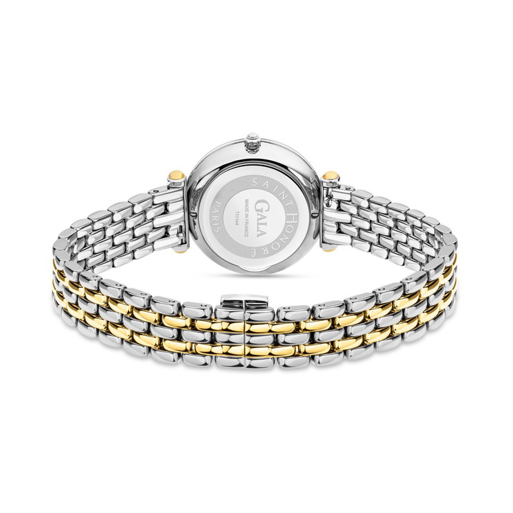 Saint Honore Women's Two-Tone Watch with Mother-of-Pearl