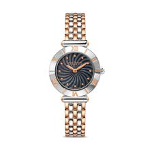 Saint Honore Women's Watch with Black Dial and Rose Gold 