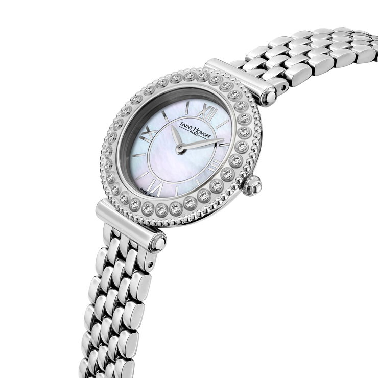 Saint Honore Gala Women's Watch Pearl Dial and Crystal