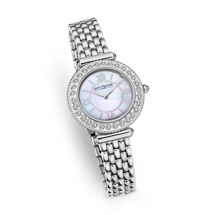 Saint Honore Gala Women's Watch Pearl Dial and Crystal