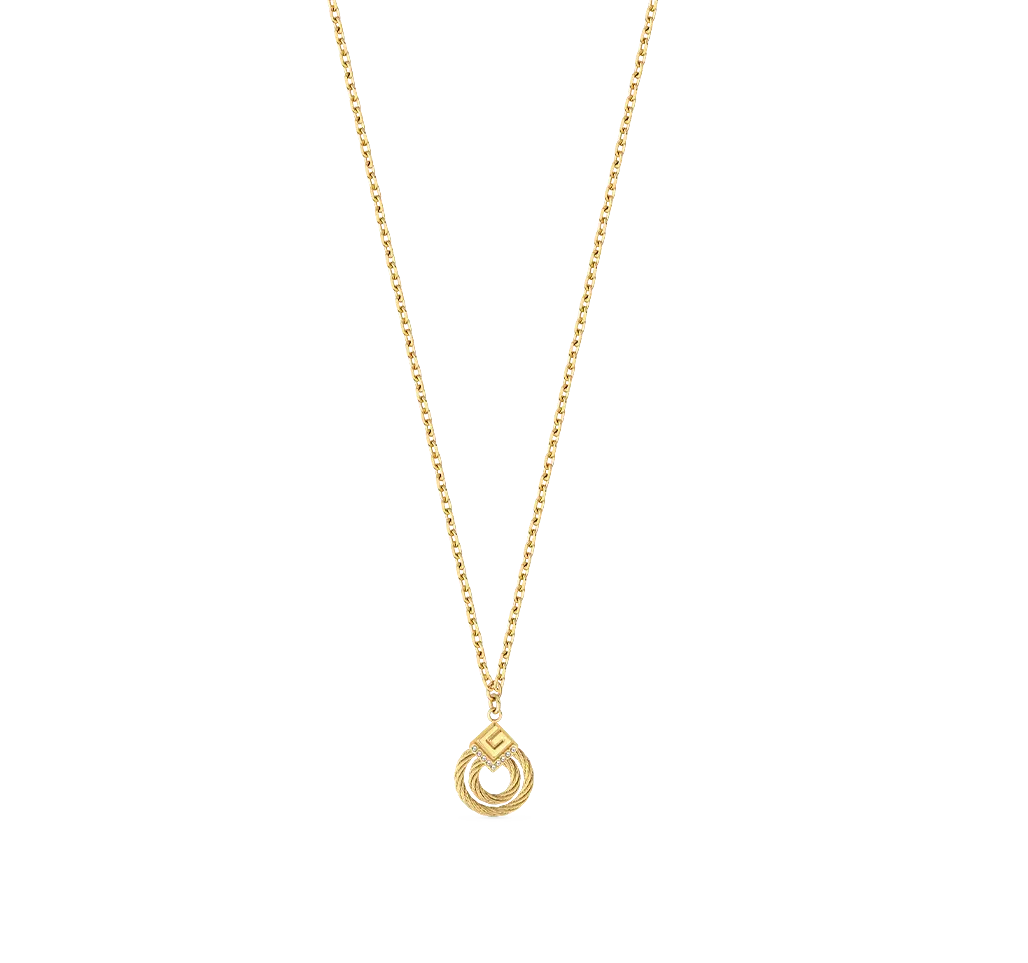 Guy Laroche TINA ladies necklace stainless steel gold