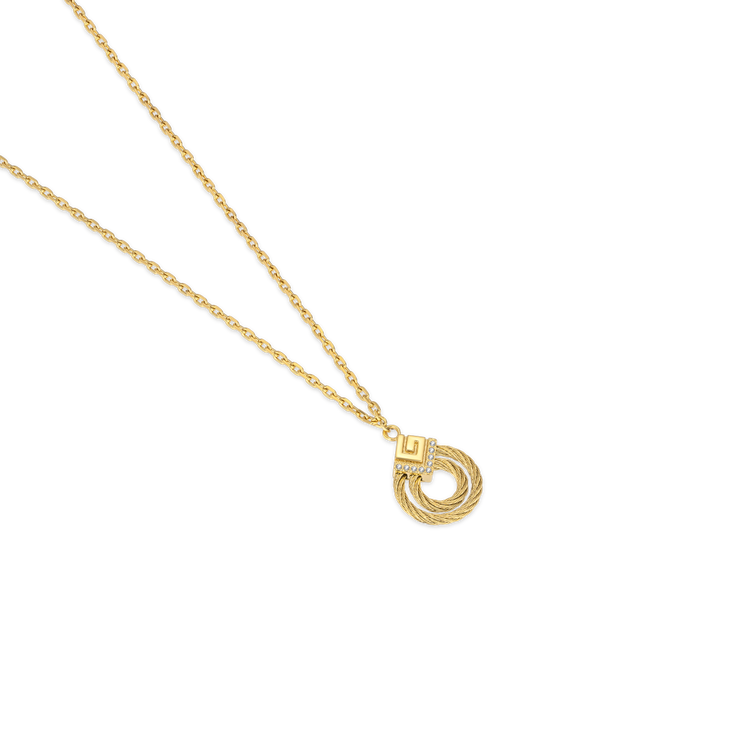 Guy Laroche TINA ladies necklace stainless steel gold