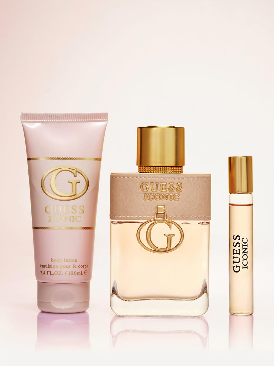 طقم عطر جيس ايكونيك 100 مل مع 15 مل لوشن للجسم وشنطة