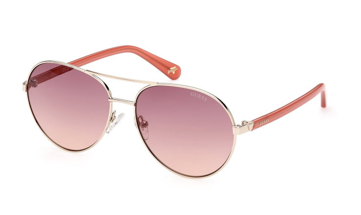 Guess Sunglasses Pilot For Unisex Violet