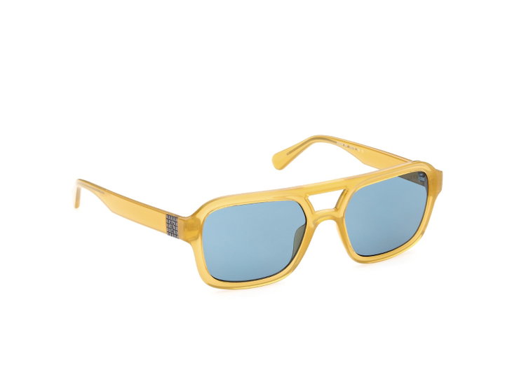 نظارة شمسية من جيس للرجال لون اصفر لامع
