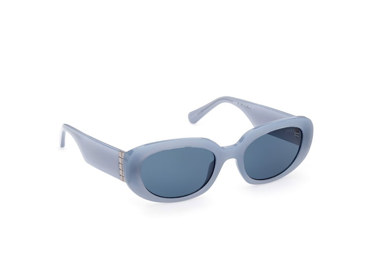 Guess Sunglasses Oval For Women Grey , Blue
