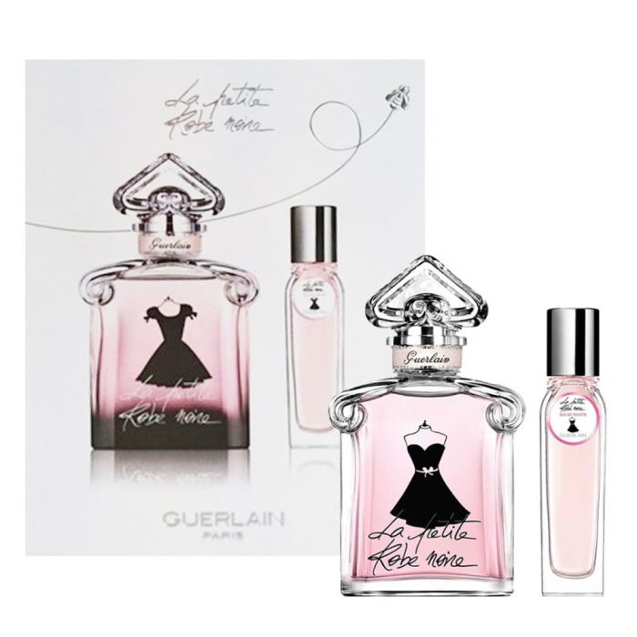 طقم عطر جيرلان لابتيت روب نوار- اودى تواليت 100مل + 15مل