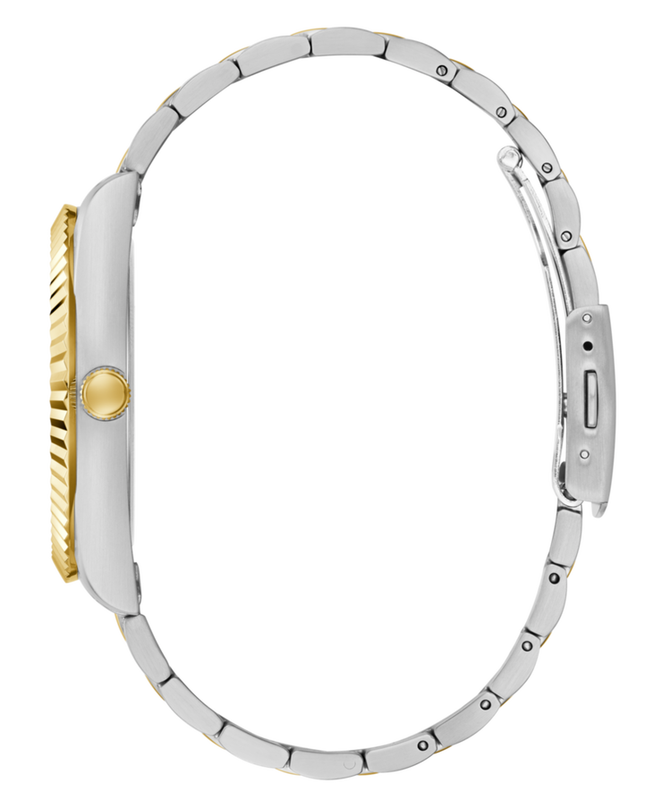 Guess Connoisseur Men's Gold Dial Two Tone Steel Watch