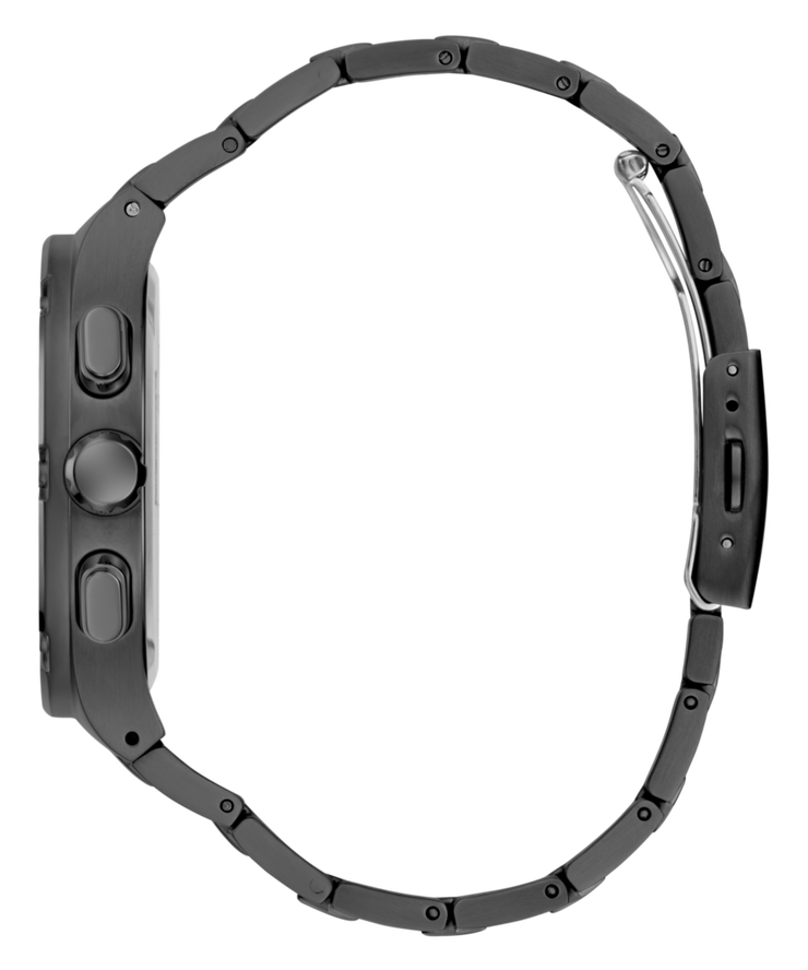 Guess Men's Gunmetal Stainless Steel Multi Function Watch