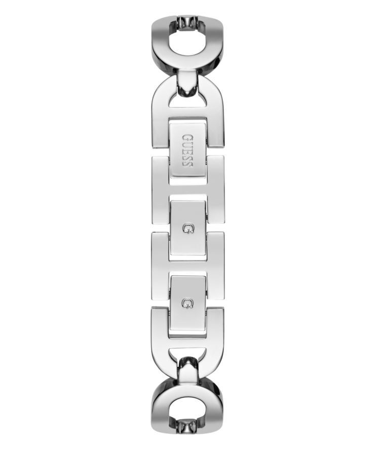 Guess Women's Silver Watch Gift Set with Bezel Rings