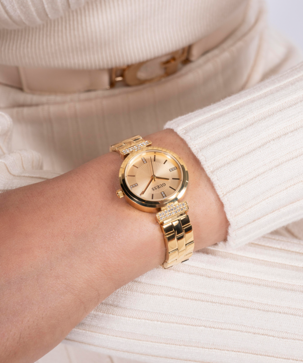 Guess Women's Gold - Crystal Watch