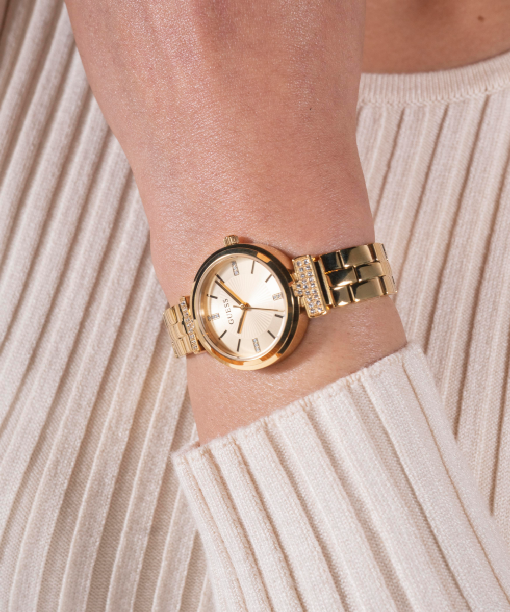 Guess Women's Gold - Crystal Watch