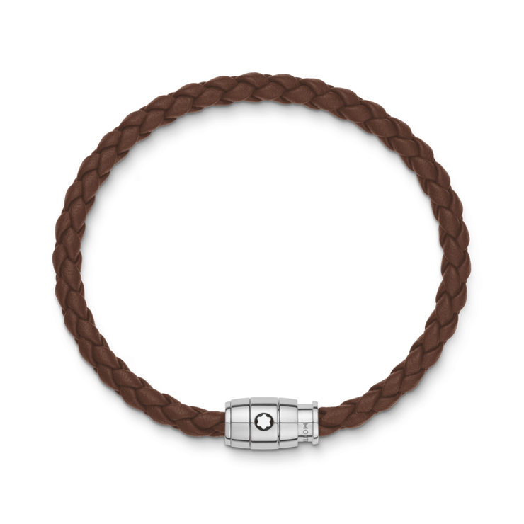 Montblanc Bracelet Medium, Soft Leather, Fauve Brown