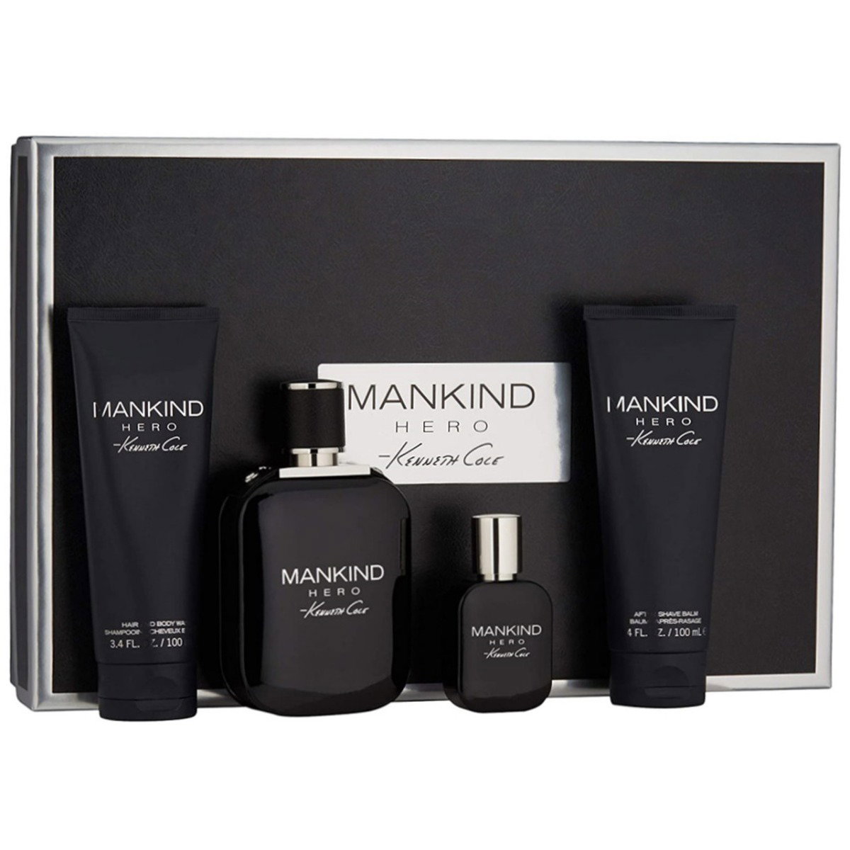 Kenneth Cole Mankind Hero EDT 4PCS Gift Set 