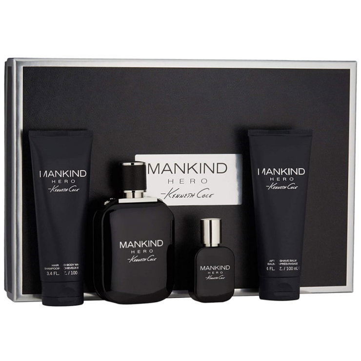 Kenneth Cole Mankind Hero EDT 4PCS Gift Set