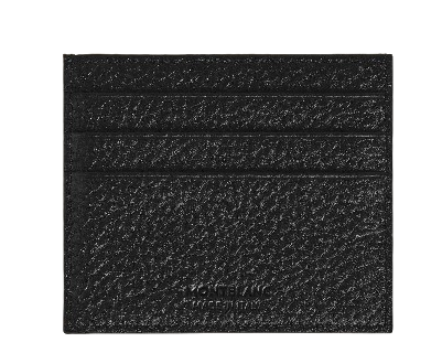 Montblanc Meisterstuck Selection Grain Black Card Holder 6cc
